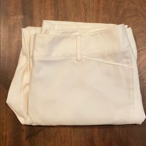 White House Black Market white dress pants